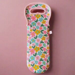 Floral Insulated Wine Bottle Holder